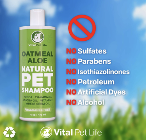 vital pet life shampoo